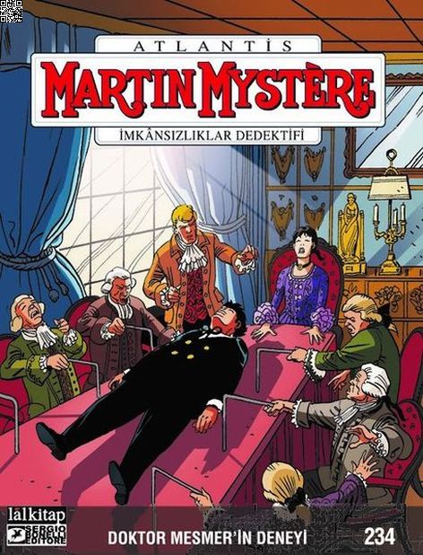 Martin Mystere Sayı 234 - Doktor Mesmer'in Deneyi | Lal Kitap | Alessandro Mainardi | Enrico Lotti |  |  |  | 5771303450926
