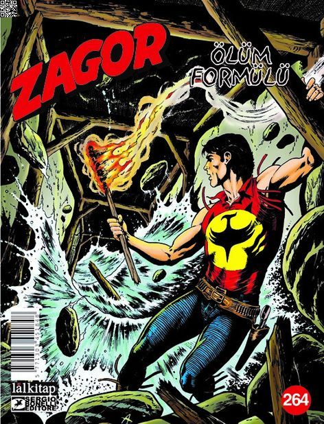 Zagor Sayı 264 - Ölüm Formülü | Lal Kitap | Mirko Perniola | | | | | 5771303451848