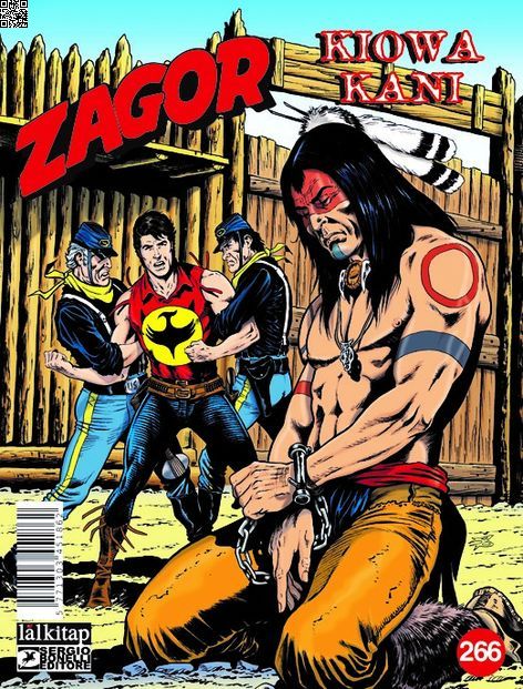 Zagor Sayı 266 - Kiowa Kanı | Lal Kitap | Jacopo Rauch | | | | | 5771303451862