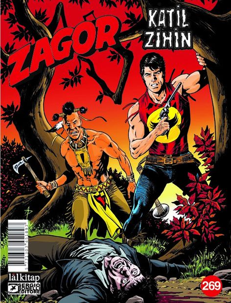 Zagor Sayı 269 - Katil Zihin | Lal Kitap | Moreno Burattini | | | | | 5771303451893