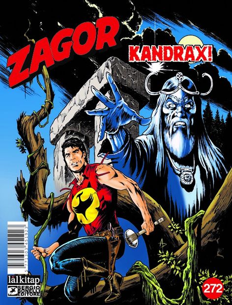 Zagor Sayı 272 - Kandrax! | Lal Kitap | Claudio Chiaverotti | | | | | 5771303451923
