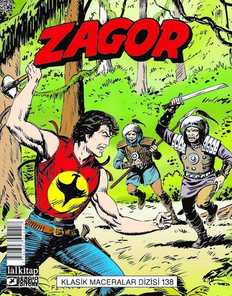 Zagor Klasik Maceralar Cilt 138 - Sarı Gölgeler-Siyah Ayna-Gömülmüş Dehşet-Dehşet Dağları | Lal Kitap | Moreno Burattini |  |  |  |  | 5781303451427