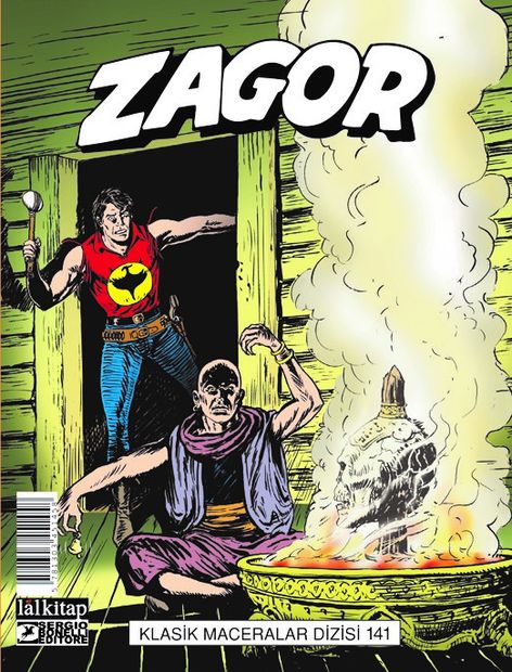 Zagor Klasik Maceralar Cilt 141 - Kushlu Büyücüler-Toz Tanrısı-Okyanusta Düello-Timsah Koyu | Lal Kitap | Mauro Boselli |  |  |  |  | 5781303451458