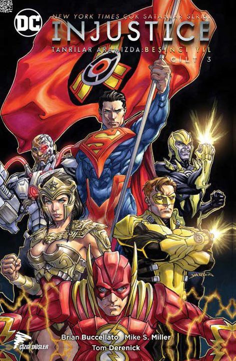 Injustice - Tanrılar Aramızda Yıl 5 - Cilt 3 | Çizgi Düşler | Brian Buccellato | Mike S. Miller |  |  |  | 9786052044070