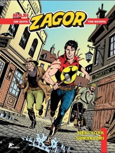 Zagor Maxi 17 - New York Sokakları | Çizgi Düşler | Marcello Mangiantini |  |  |  |  | 9786052044094