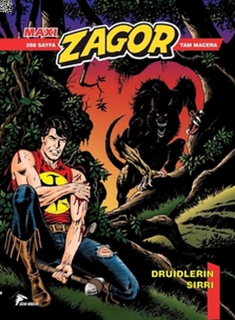 Zagor Maxi 18 - Druidlerin Sırrı | Çizgi Düşler | Marcello Toninelli | Moreno Burattini |  |  |  | 9786052044582
