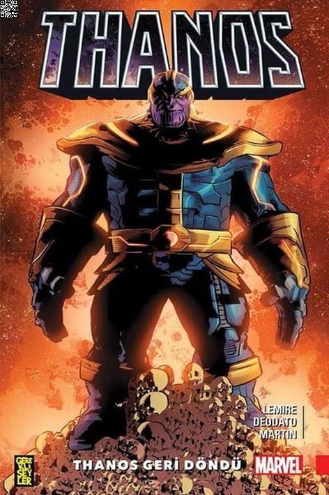 Thanos 1 - Thanos Geri Döndü | Gerekli Şeyler | Jeff Lemire |  |  |  |  | 9786052172049