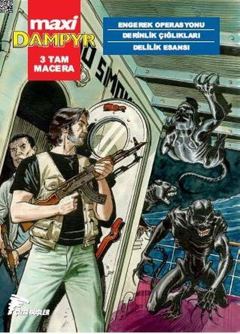 Dampyr Maxi 04 - Engerek Operasyonu - Derinlik Çığlıkları - Delilik Esansı | Çizgi Düşler | Mauro Boselli |  |  |  |  | 9786054191727