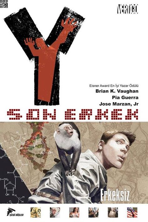Y Son Erkek Cilt 01 - Erkeksiz | Çizgi Düşler | Brian K. Vaughan | Pia Guerra |  |  |  | 9786054191772