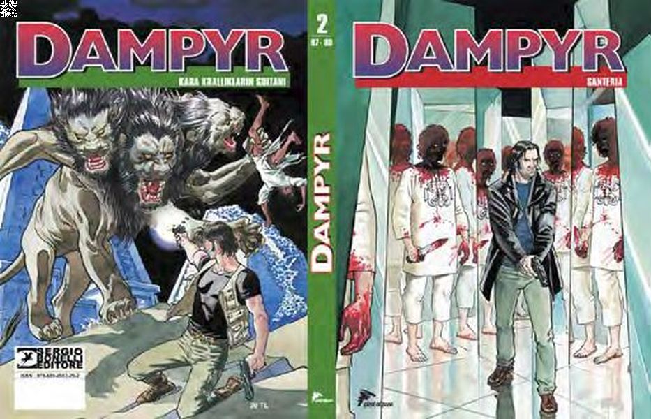 Dampyr 02 Santeria | Çizgi Düşler | Harakiri Yazar Ve Çizerleri | Mauro Boselli |  |  |  | 9786054983292