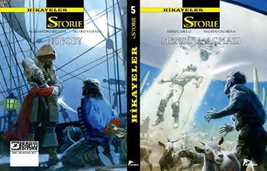 Le Storie Hikayeler 05 - Meksika Açmazı - Nobody | Çizgi Düşler | Alessandro Bilotta | Diego Cajelli | Matteo Cremona | Pietro Vitrano |  | 9786054983315