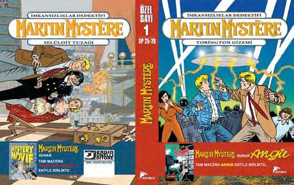 Martin Mystere Özel 01 - Torrington Gizemi - Seluloit Tuzağı | Çizgi Düşler | Alfredo Castelli | Rodolfo Torti |  |  |  | 9786054983438