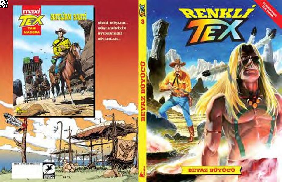 Renkli Tex Cilt 03 - Beyaz Büyücü | Çizgi Düşler | Giovanni Ticci | Mauro Boselli |  |  |  | 9786054983445