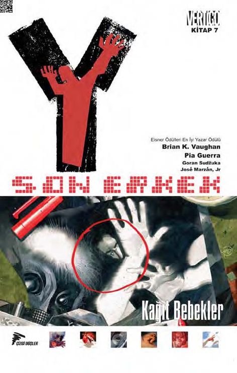 Y Son Erkek Cilt 07 - Kağıt Bebekler | Çizgi Düşler | Brian K. Vaughan | Pia Guerra |  |  |  | 9786054983612