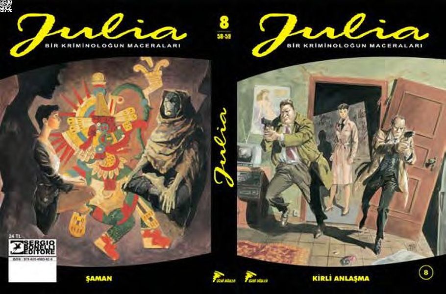 Julia 08 - Kirli Anlaşma | Çizgi Düşler | Giancarlo Berardi | Mario Janni |  |  |  | 9786054983636