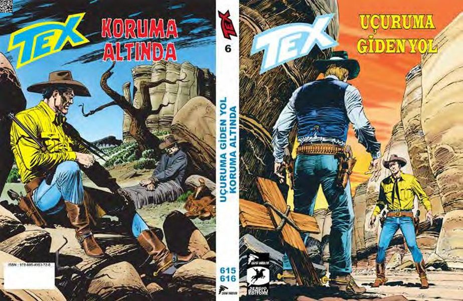 Tex 06 615-616 - - Uçuruma Giden Yol - Koruma Altında | Çizgi Düşler | Leomacs | Mauro Boselli |  |  |  | 9786054983728