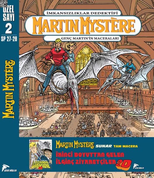 Martin Mystere Özel 02 - Genç Martin'in Maceraları | Çizgi Düşler | Carlo Recagno | Rodolfo Torti |  |  |  | 9786054983971