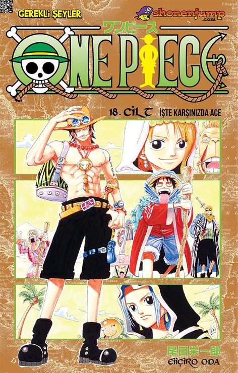 One Piece Cilt 18 - İşte Karşınızda Ace | Gerekli Şeyler | Eiiçiro Oda |  |  |  |  | 9786055015374