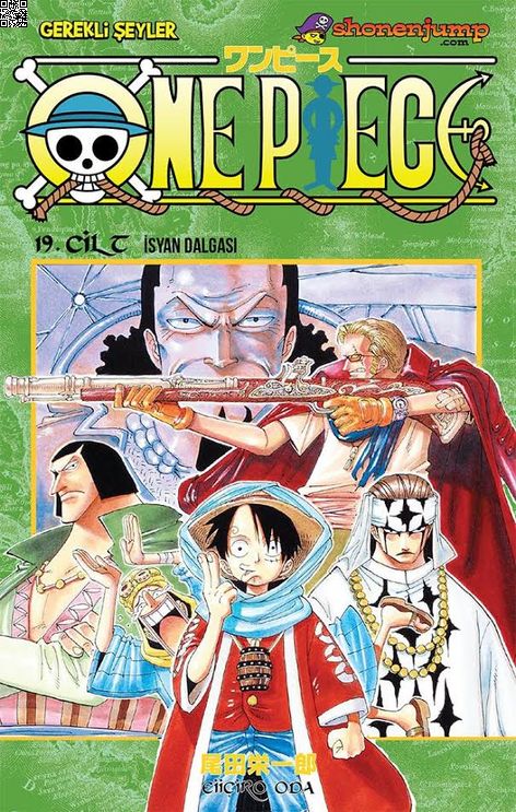 One Piece Cilt 19 - İsyan Dalgası | Gerekli Şeyler | Eiiçiro Oda |  |  |  |  | 9786055015404