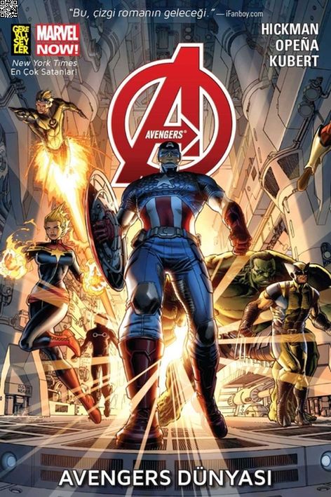 Avengers 1 - Avengers Dünyası | Gerekli Şeyler | Adam Kubert | Jerome Opena | Jonathan Hickman | Justin Ponsor |  | 9786055015459