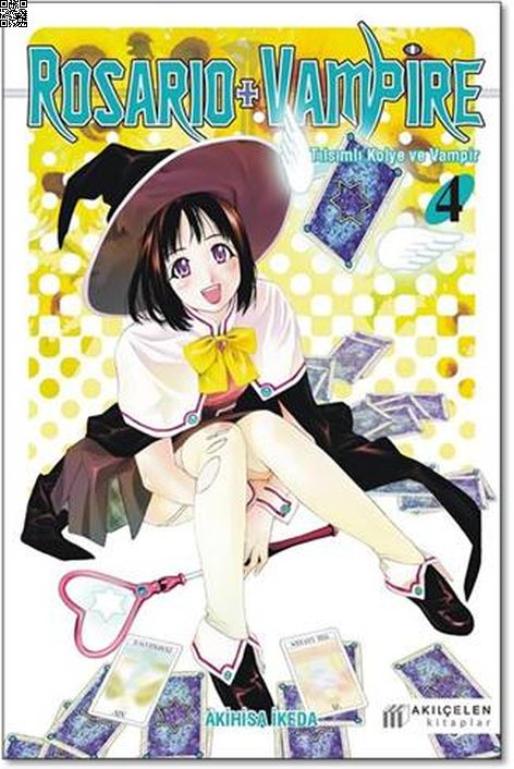 Rosario + Vampire Cilt 04 - Tılsımlı Kolye ve Vampir | Akılçelen | Akihisa İkeda |  |  |  |  | 9786055069582