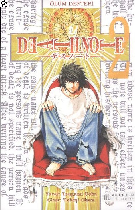 Death Note - Ölüm Defteri Cilt 02 | Akılçelen | Takeşi Obata | Tsugumi Ooba | | | | 9786055381035