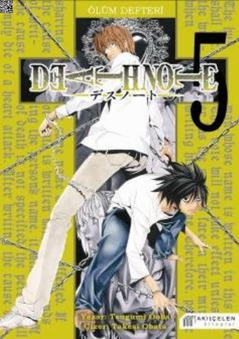 Death Note - Ölüm Defteri Cilt 05 | Akılçelen | Takeşi Obata | Tsugumi Ooba | | | | 9786055381080