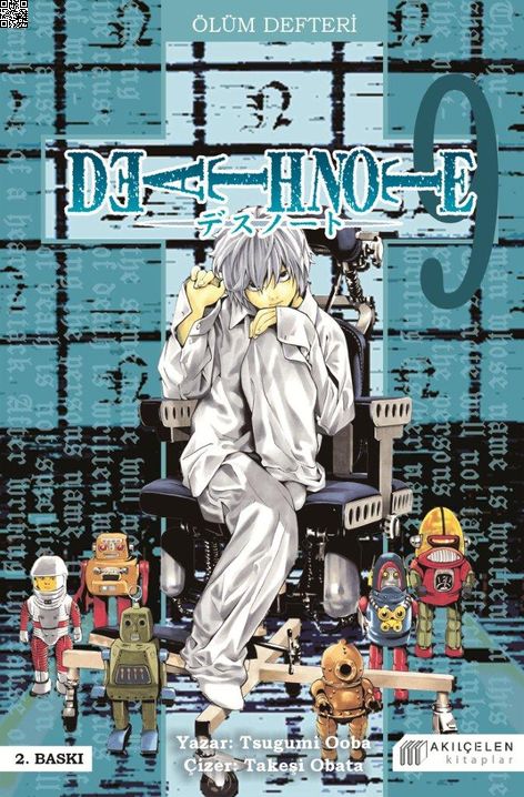 Death Note - Ölüm Defteri Cilt 09 | Akılçelen | Takeşi Obata | Tsugumi Ooba | | | | 9786055381219