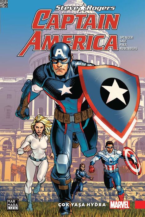 Captain America Steve Rogers 1 | Marmara Çizgi | Nick Spencer |  |  |  |  | 9786056924309