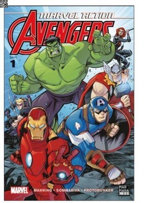 Marvel Action Avengers #1 | Marmara Çizgi | Matthew K. Manning |  |  |  |  | 9786057784049