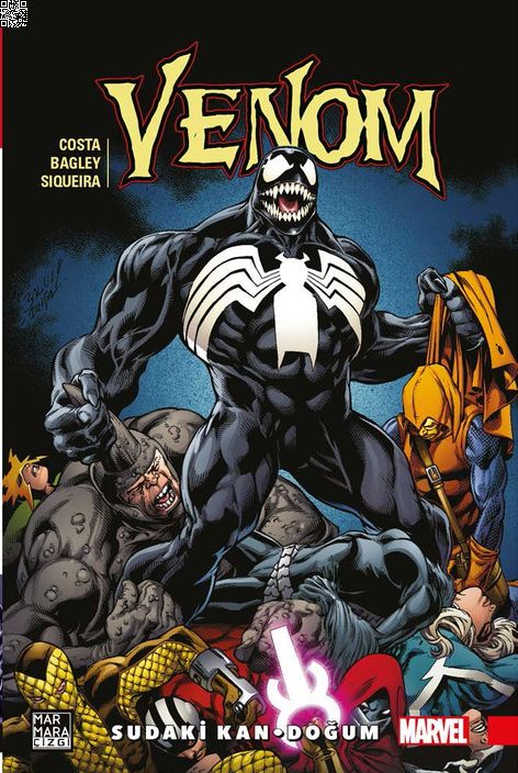 Venom Cilt 3 - Sudaki Kan - Doğum | Marmara Çizgi | Mike Costa |  |  |  |  | 9786057784278