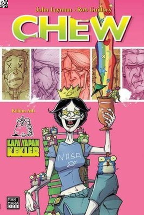 Chew Cilt 06 - Kafa Yapan Kekler | Marmara Çizgi | John Layman | | | | | 9786057784421