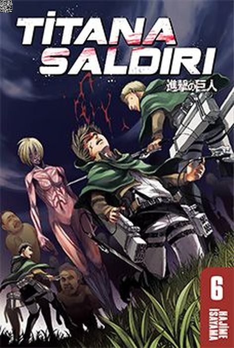 Titana Saldırı Cilt 06 | Gerekli Şeyler | Hajime İsayama |  |  |  |  | 9786059141123