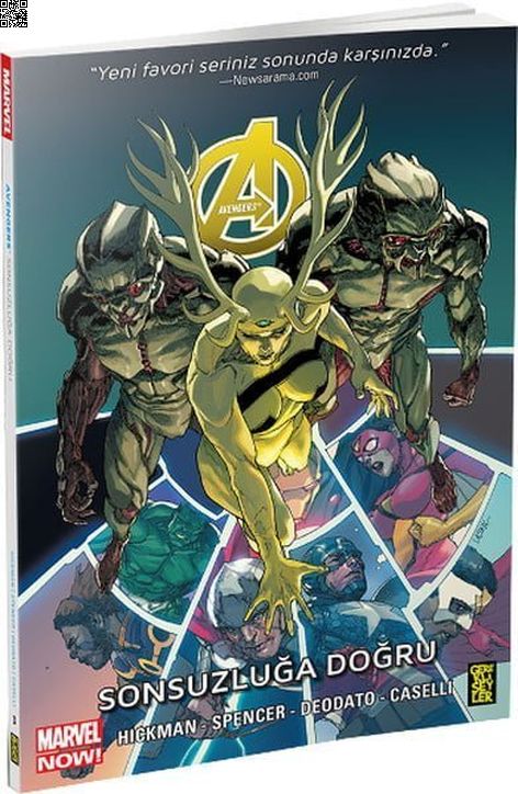 Avengers 3 - Sonsuzluğa Doğru | Gerekli Şeyler | Jonathan Hickman | Mike Deodato |  |  |  | 9786059141154