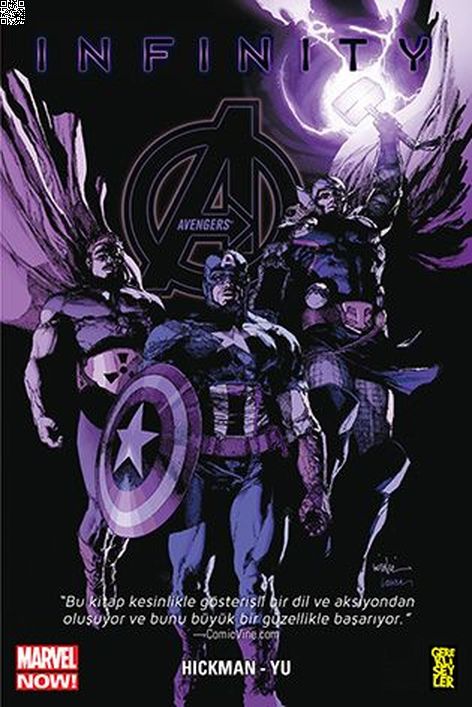 Avengers 4 - Infinity | Gerekli Şeyler | Jonathan Hickman |  |  |  |  | 9786059141208