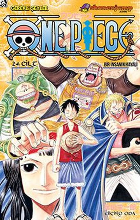 One Piece Cilt 24 - Bir İnsanın Hayali | Gerekli Şeyler | Eiiçiro Oda |  |  |  |  | 9786059141253