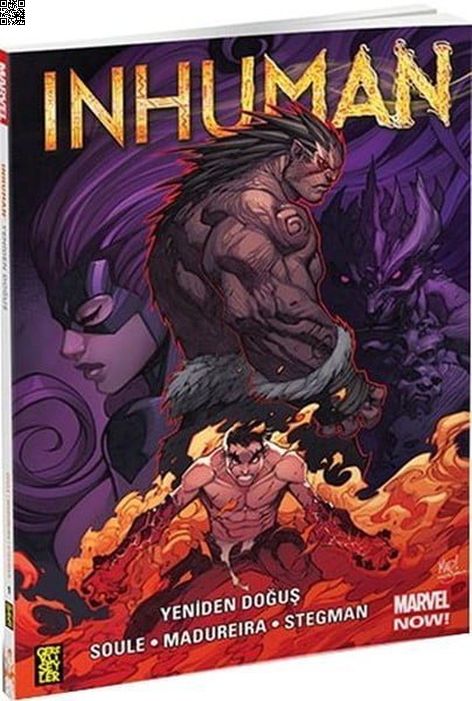Inhuman 1 - Yeniden Doğuş | Gerekli Şeyler | Charles Soule | Ryan Stegman |  |  |  | 9786059141512