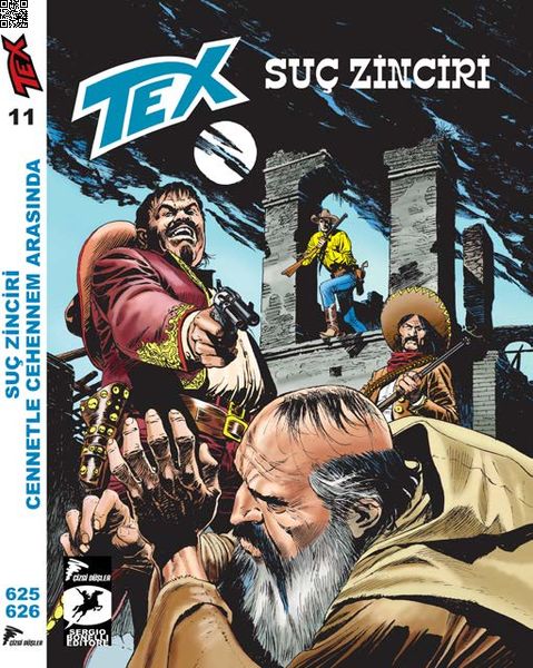 Tex 11 625-626 - - Suç Zinciri - Cennetle Cehennem Arasında | Çizgi Düşler | Jose Ortiz | Pasquale Ruju |  |  |  | 9786059154024