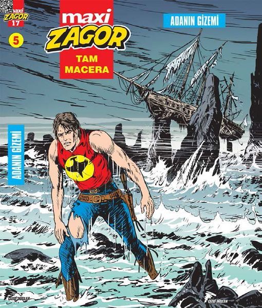 Zagor Maxi 05 - Adanın Gizemi | Çizgi Düşler | Alessandro Chiarolla | Moreno Burattini |  |  |  | 9786059154185