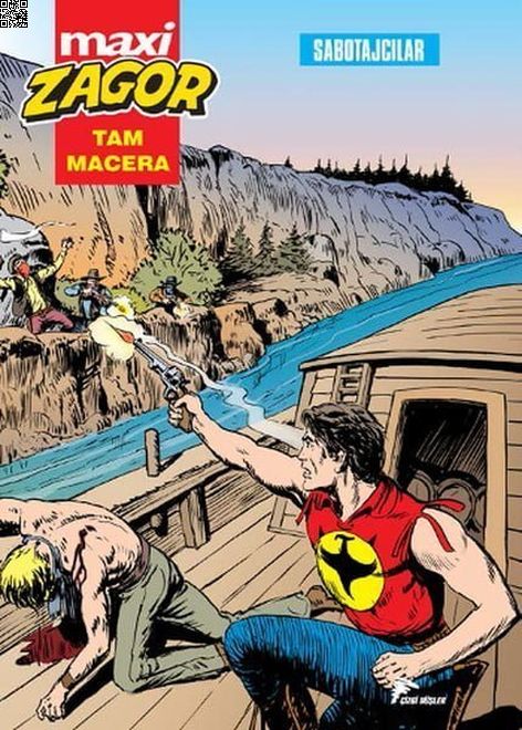 Zagor Maxi 07 - Sabotajcılar | Çizgi Düşler | Ade Capone | Gaetano Cassaro |  |  |  | 9786059154482