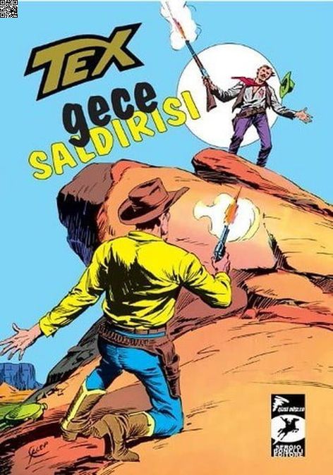 Tex Klasik Seri Cilt 23 (213-214) - Gece Saldırısı - İki Rakip | Çizgi Düşler | Erio Nicolo | Giovanni Luigi Bonelli |  |  |  | 9786059154895