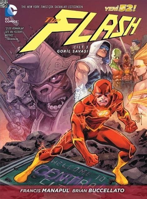 Flash Cilt 03 - Goril Savaşı | Arkabahçe | Brian Buccellato | Francis Manapul |  |  |  | 9786059209007
