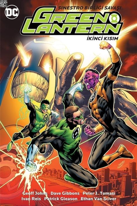 Green Lantern 07 - Sinestro Birliği Savaşı İkinci Kısım | Arkabahçe | Ethan Van Sciver | Geoff Johns |  |  |  | 9786059209540