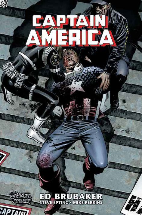 Captain America Cilt 01 - Captain America'nın Ölümü | Marmara Çizgi | Ed Brubaker | Steve Epting |  |  |  | 9786059469081