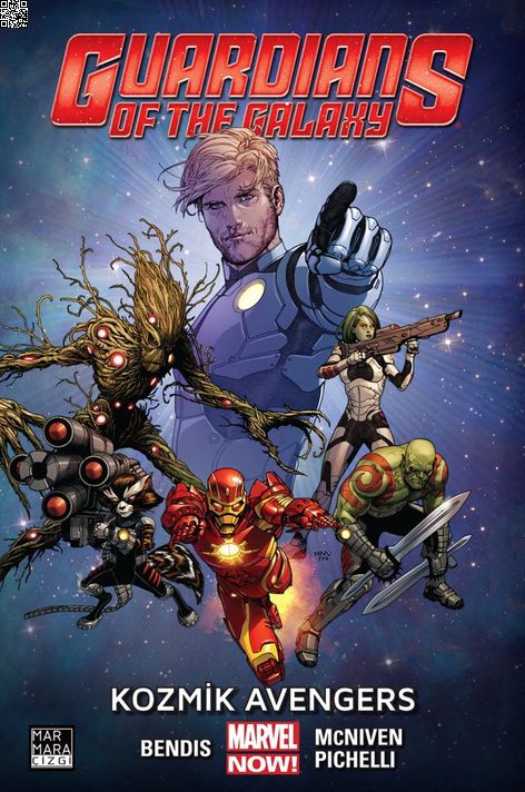 Guardians of the Galaxy Cilt 01 - Kozmik Avengers | Marmara Çizgi | Brian Michael Bendis | Steve Mcniven |  |  |  | 9786059469098