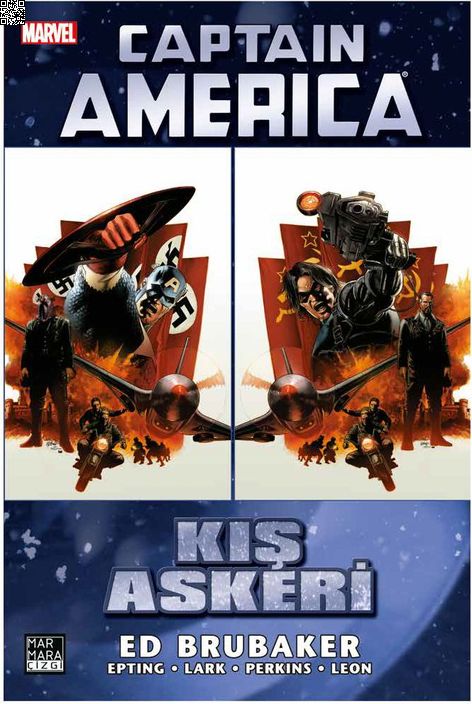 Captain America - Kış Askeri | Marmara Çizgi | Ed Brubaker | Steve Epting |  |  |  | 9786059469388