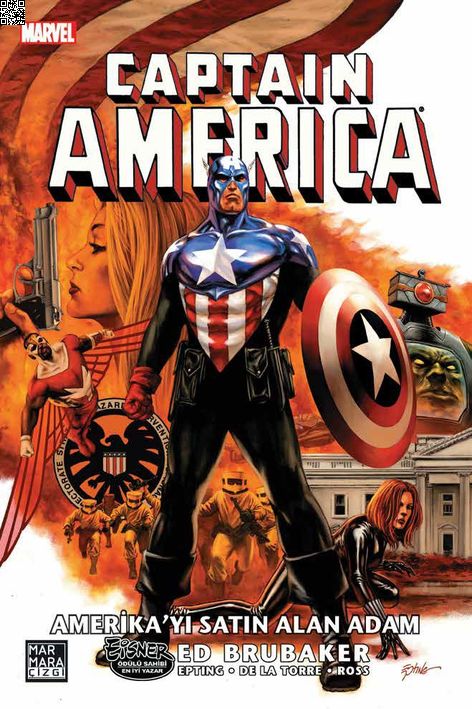 Captain America Cilt 03 - Amerika'yı Satın Alan Adam | Marmara Çizgi | Ed Brubaker | Steve Epting |  |  |  | 9786059469401
