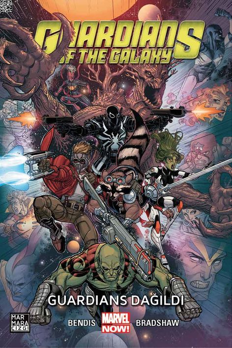Guardians of the Galaxy Cilt 03 - Guardians Dağıldı | Marmara Çizgi | Brian Michael Bendis | Nick Bradshaw |  |  |  | 9786059469418