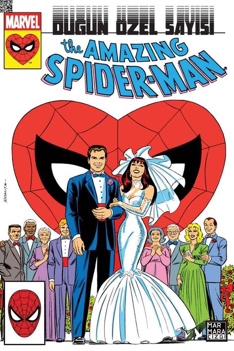 Amazing Spider Man - Düğün Özel Sayısı | Marmara Çizgi | Jim Shooter | | | | | 9786059469432