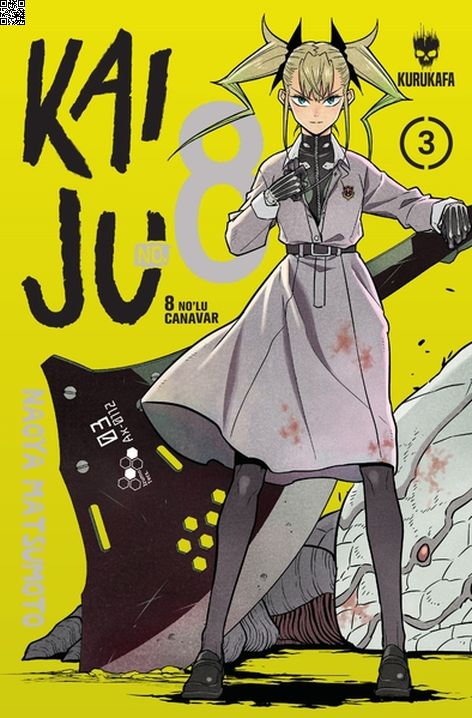 Kaiju No 8 Cilt 03 - 8 No’lu Canavar | Kurukafa | Naoya Matsumoto |  |  |  |  | 9786059479608